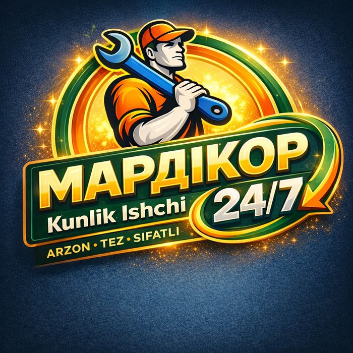 Mardikor kunlik ishchi 24/7 Toshkent