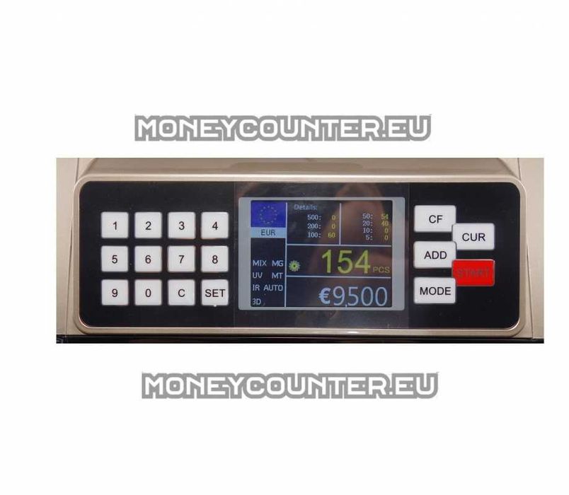 Банкнотоброячна машина МС-7200 Mix