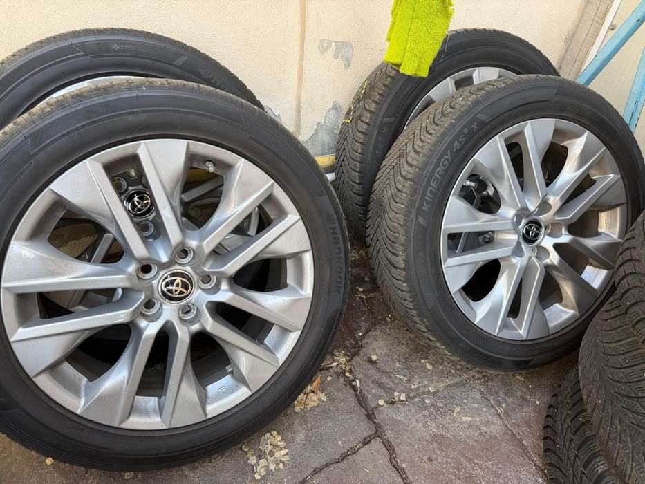 Jante toyota Rav 4 225/55R19 anvelope M+S Hankook 2024