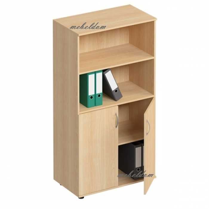 Етажерка 80/35/144см. офис модул с плавни врати за класьори(код-7163)