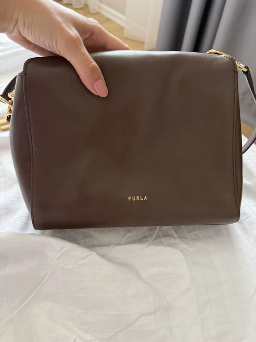Чанта Furla - кафява