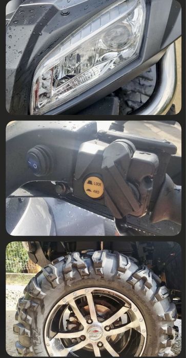 CF Moto 820 LE 4X4 - 64CP fara limitator! Carlig + troliu + ladă