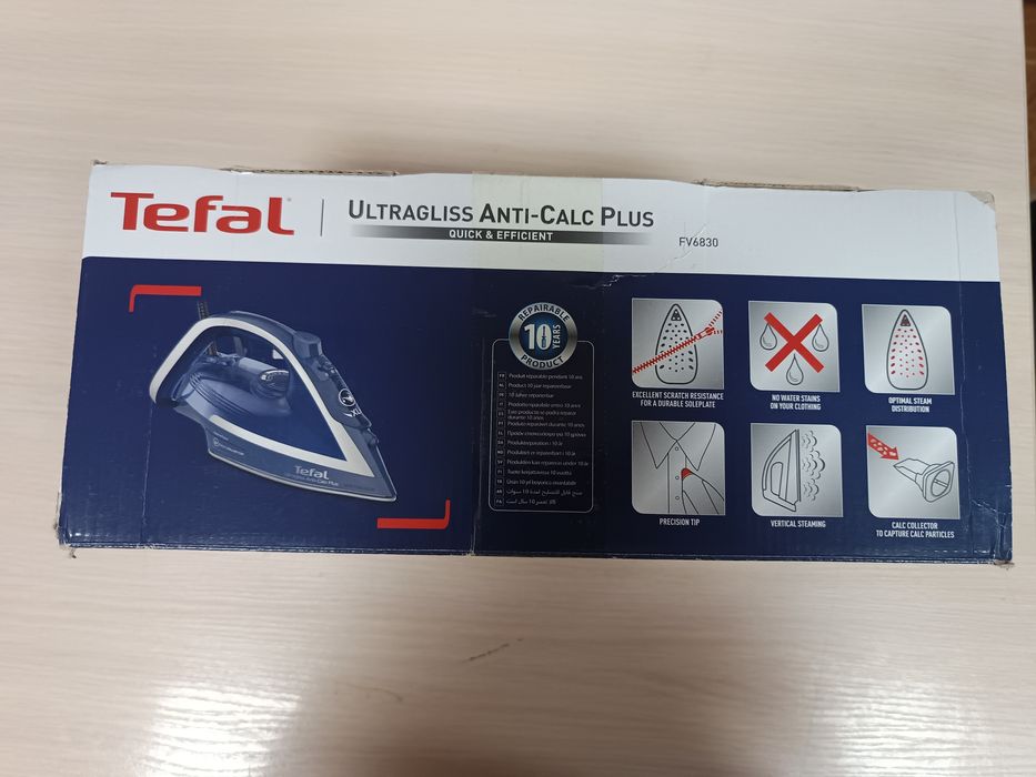 Tefal Ultragliss Anti-Calc Plus FV6830E0