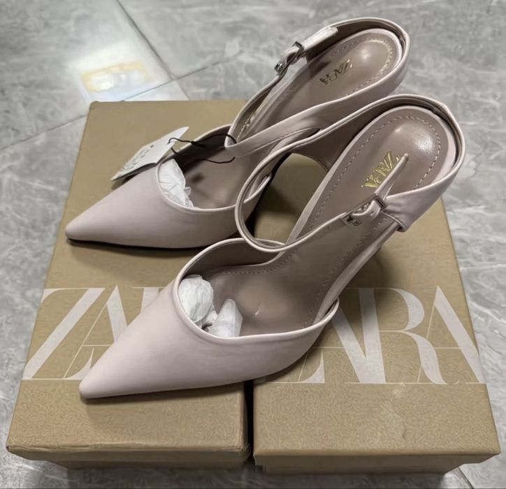 Мюлли каблуки ZARA, новые цена договорная