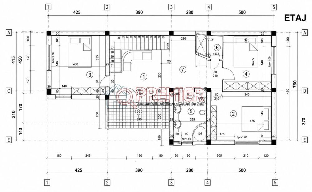 Teren 578 mp + Două imobile | Deschidere 20,3 ml | P+2E+M | Comision