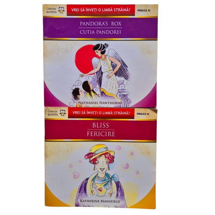 Carti  engleza Vrei sa înveți o limba straină? Bliss Fericire, Pandora