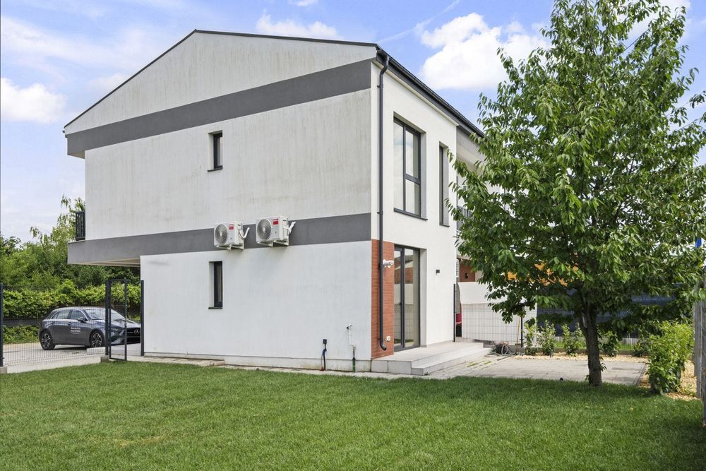 DIRECT PROPRIETAR casa DESIGN PREMIUM Otopeni complet mobilata 4 locuri parcare