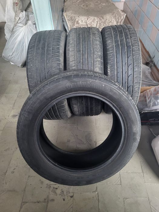 Продам  летние шины Continental  215/55/17