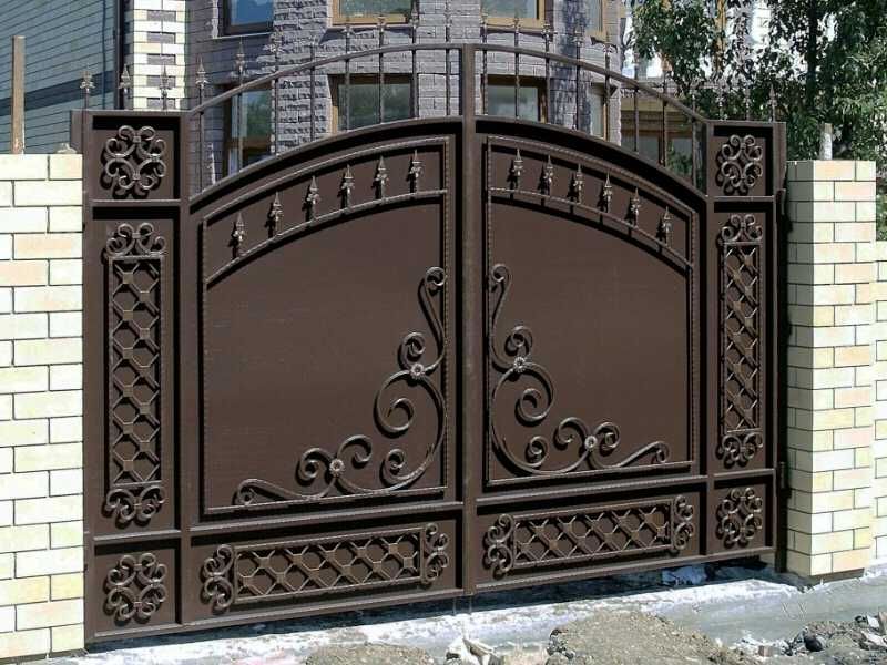 Ворота металлические