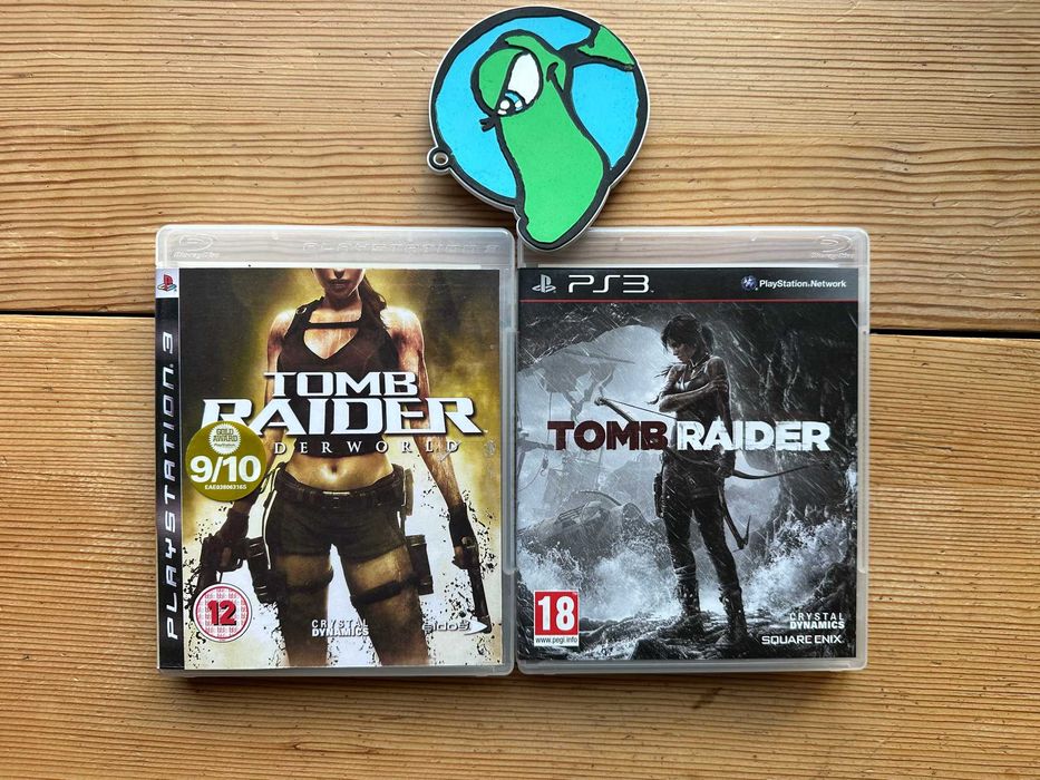 Tomb Raider: Underworld + Tomb Raider Reboot PS3 Playstation 3 ПС3