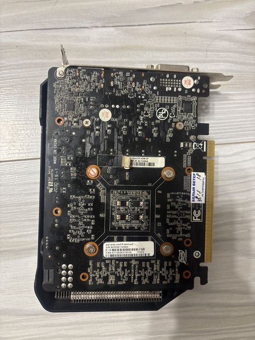 Видеокарта 1660 palit