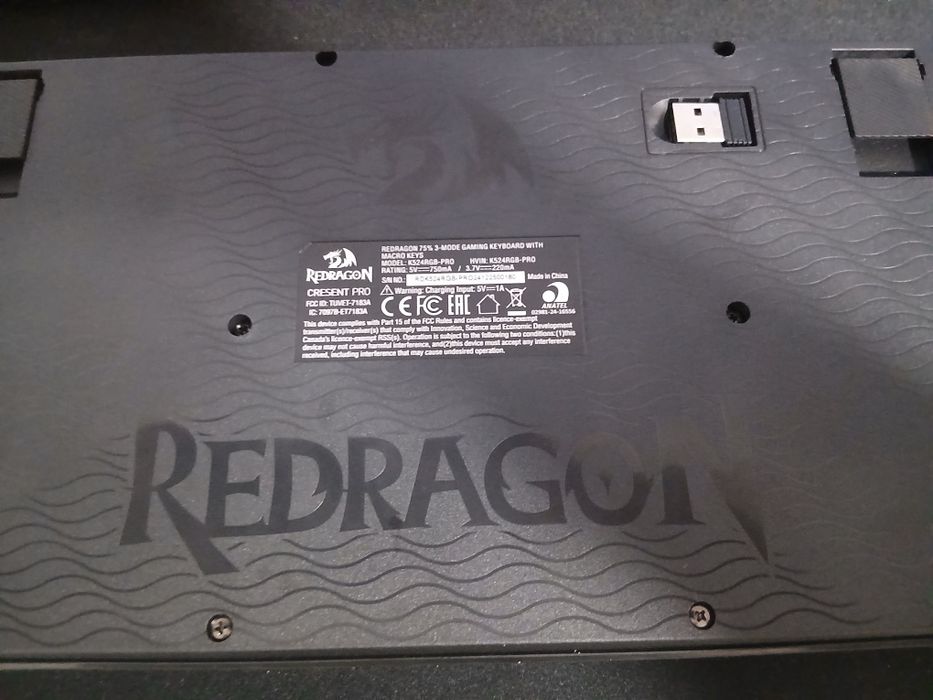 Tastatura Gaming Redragon Crescent PRO Black