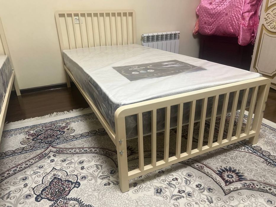 Металлическая кровать односпальные. Темир Кровать. Калават. Kravat.