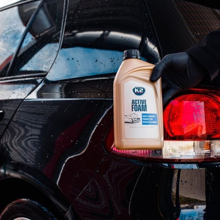Бесконтактный усиленный автошампунь K2 Active Foam 1л/5л