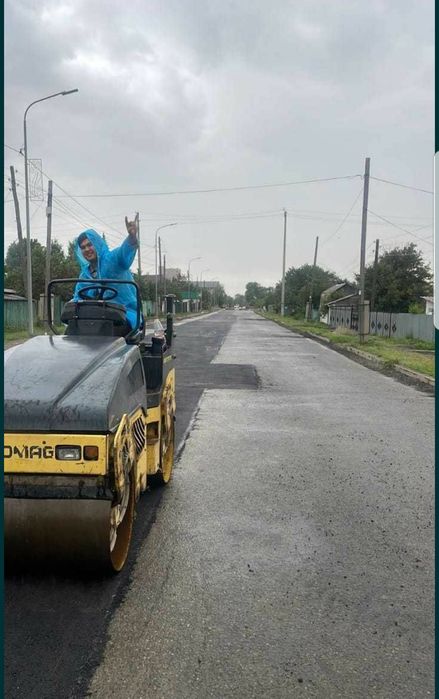 Укладка асфальт, асфальтирование