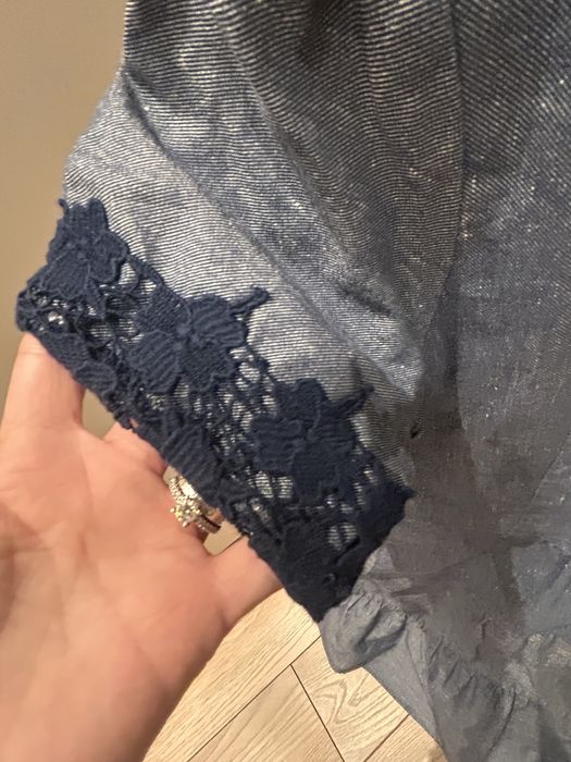 Рокля Sandro с бродерия