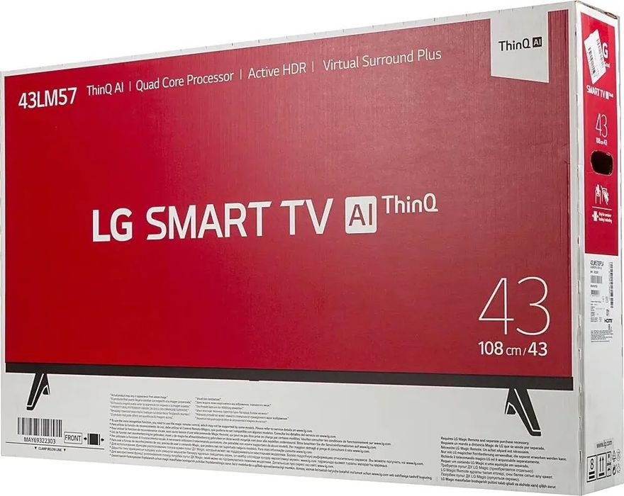Телвизор LG 43LM57