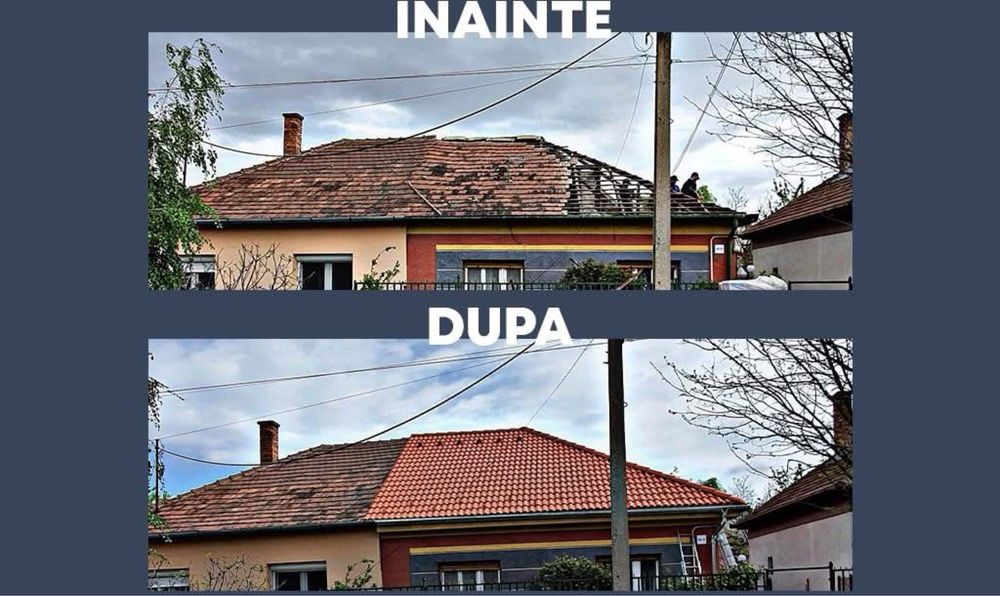 Executam acoperisuri profesionale tabla tigla si reparatii Romania
