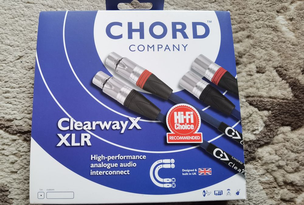 Chord Clearway X xlr