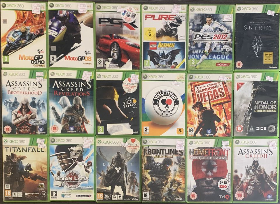 Xbox 360 игри Xbox 360 - Само 3.50€ за брой