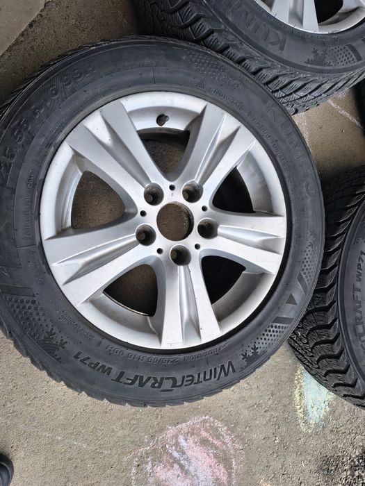 Продавам джанти с гуми 16 цола за БМВ  225 55 16  5x120
