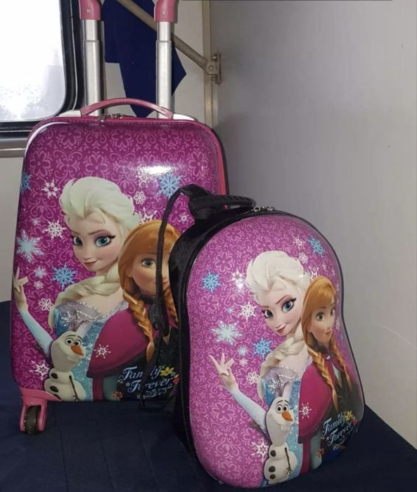 Детский чемодан с рюкзаком