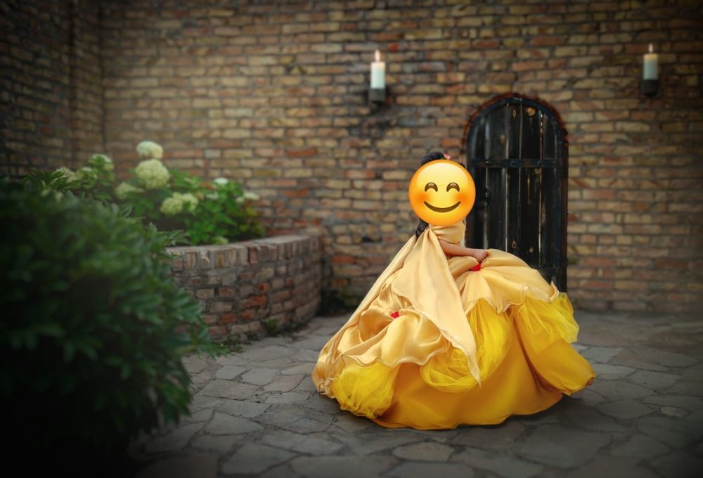 Детское платье пышное