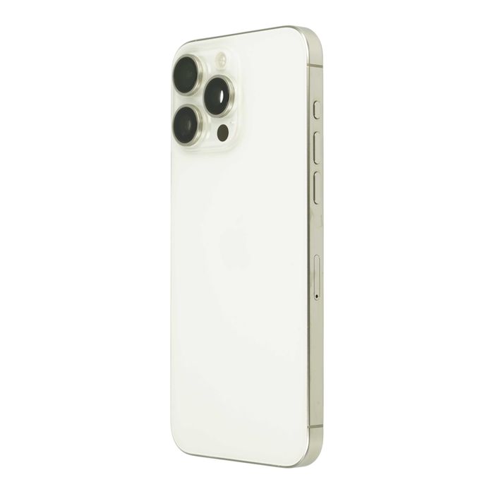 Magazin Apple | iPhone 15 Pro Max | Excelent | White Titanium | 256GB | 100% | Garantie | smilemobile.ro