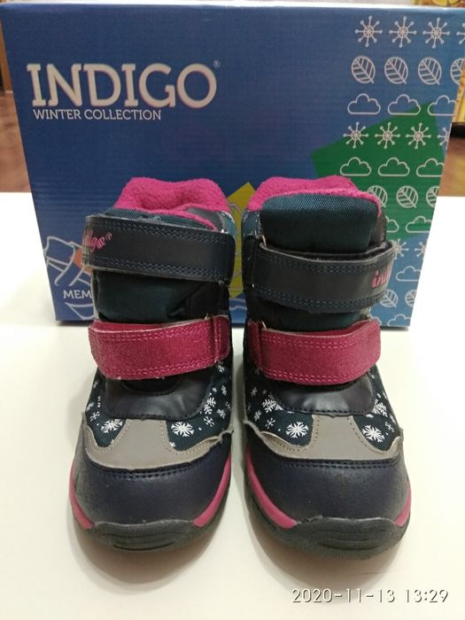 Сапожки зимние для девочки