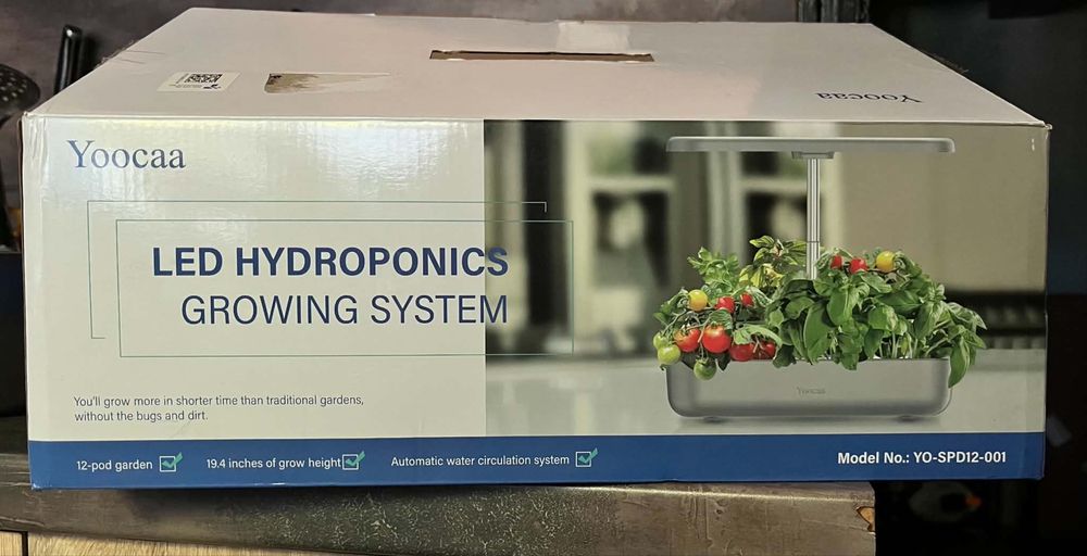 Хидропонна система за отглеждане на растения Yoocaa LED Hydroponics