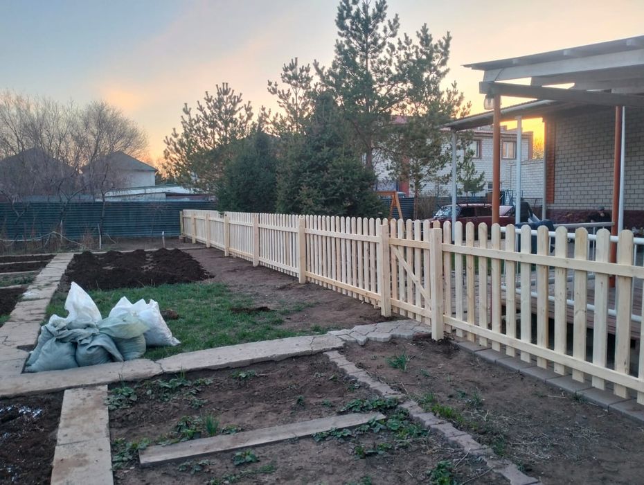 Штакетник забор ограждение