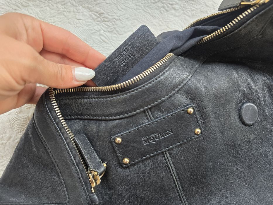 Дамска чанта клъч оригинална Alexander Mcqueen