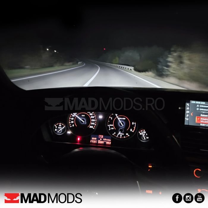 Set 2 Becuri Led 180W 6000k Canbus D1S D2S D3S D4S D5S D8S ProExpert