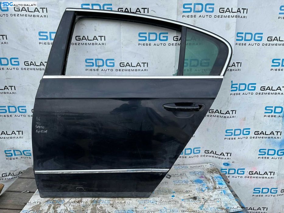 Usa Usi Portiera Portiere Stanga Spate cu Imperfectiuni Volkswagen Passat B6 Berlina Sedan 2005 - 2010 [X3229]
