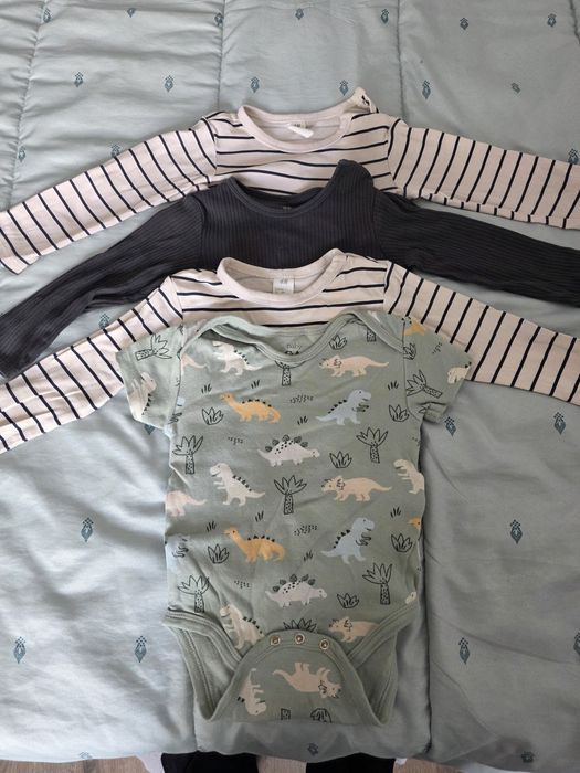 Body h&m set 3buc bonus 1 body c&a marimea 86