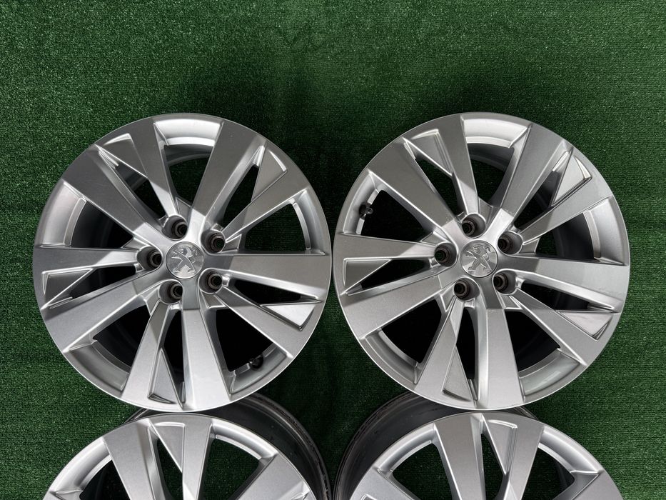 4бр. ОТЛИЧНИ 17” Оригинални Джанти *CHICAGO* 5х108 за -PEUGEOT/CITROEN/DS/OPEL/FIAT- 7.0Jx17H2, ET42