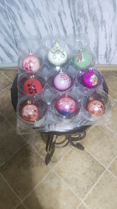 Елочные игрушки. Шары.советские