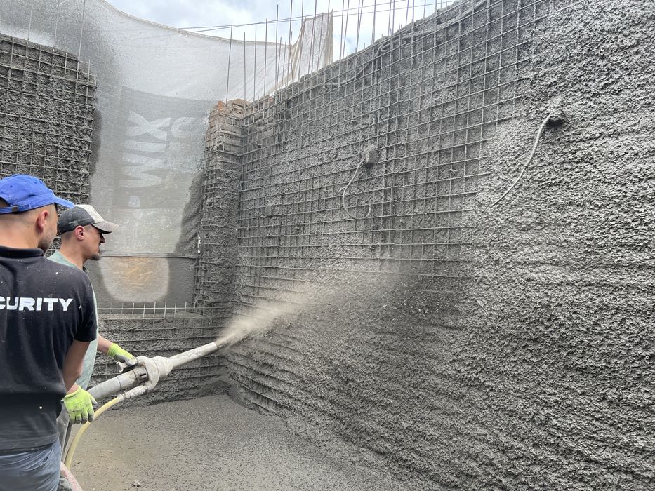 Torcret / Torcretare beton / beton torcretat