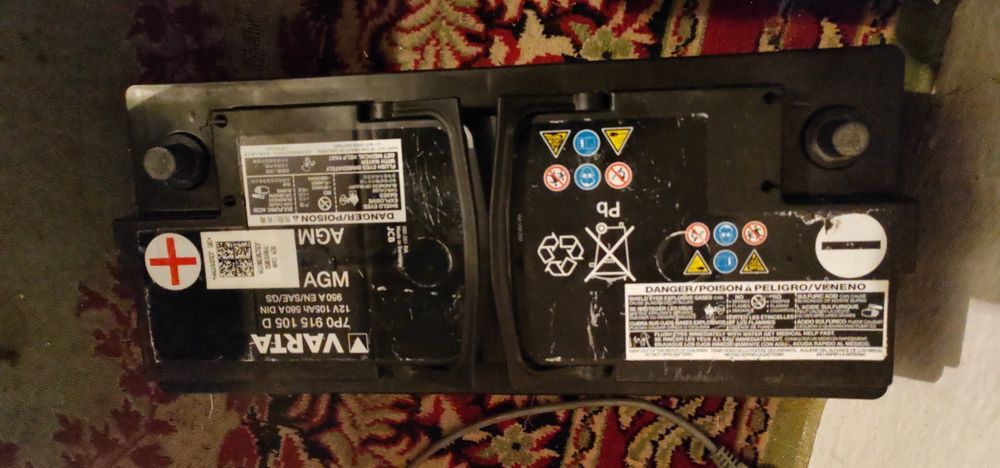 Baterie Varta AGM (Start/Stop) 105 Ah