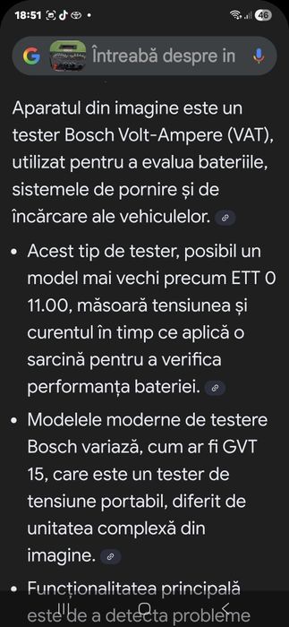 Tester auto bosch ett 01100