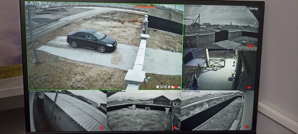 Видеонаблюдение с установкой