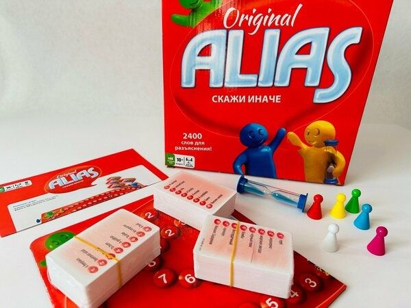 Настольная игра Alias "Скажи иначе" Доставка 24/7