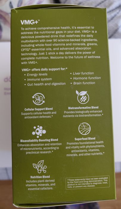 VMG+ supliment alimentar vitamine, minerale și verdețuri