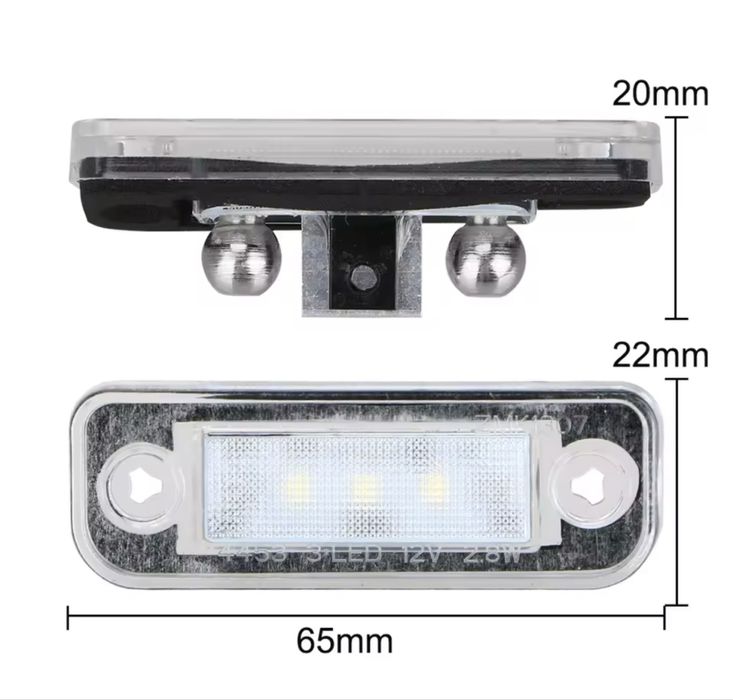 Нови С Високо качетсво плафони за заден номер Mercedes-benz W203 w211