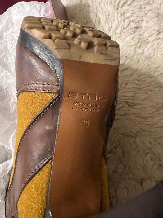 Оригинальные войлочные ботинки ETRO