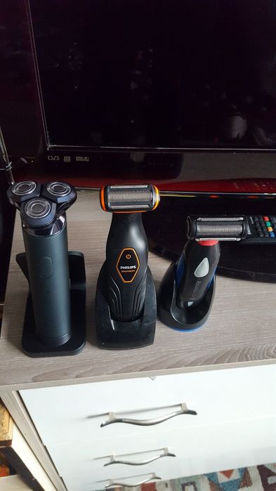 Продавам сешоари и машинки за бръснене и подстригване.
