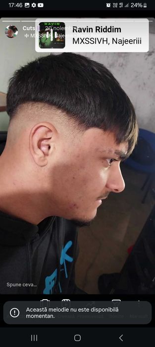 Salut!Caut loc de munca in domeniul frizeriei