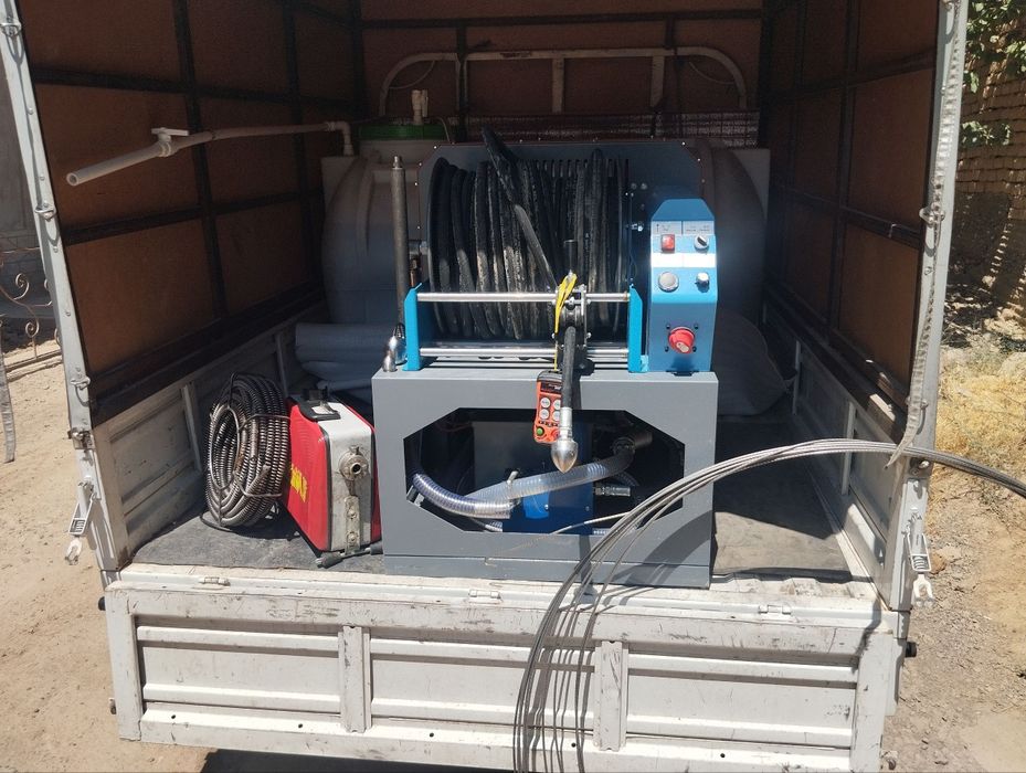 Kanalizatsiya tozalash davlenya bilan yuvish hizmati 24/7 ishlimiz