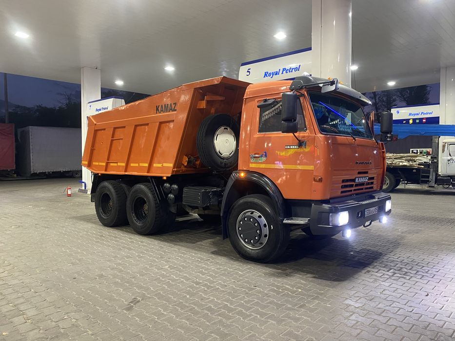 Доставка сыпучих материалов КамАЗ 15 тонн