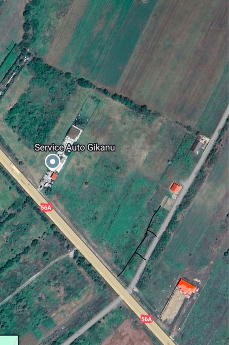 Teren simian / calea hinovei la strada 631 mp parcela